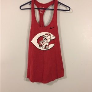 Cincinnati reds nike racer back tee